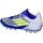 adidas F50 League Messi AG Herren Silver Met/Solar Yellow/Lucid Blue 43 1/3