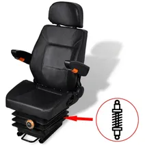 vidaXL Traktorsitz Mit Federung - Vidaxl