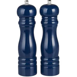 IB Laursen Gewürzmühle Salz-/ Pfeffermühle 2er-Set indigo