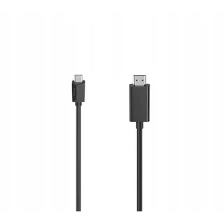 Hama USB Type-C zu HDMI Kabel Adapter, 1,5m, 4K, Schwarz Hochwertige Video- und Audioübertragung