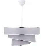 Opviq 1-flg. 40 cm zylindrisch grau silber