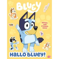 Cbj Hallo BLUEY! - Ein lustiges Rätsel- und Stickerbuch