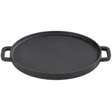 GSW Grillplatte Ø 30 cm Gusseisen schwarz