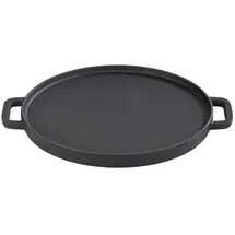 GSW Grillplatte Ø 30 cm Gusseisen schwarz