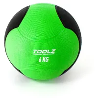 Toolz 6 Kg Medizinball - Green / Black -