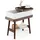 Costway Beistelltisch Holz 60x30x60 cm braun klappbar