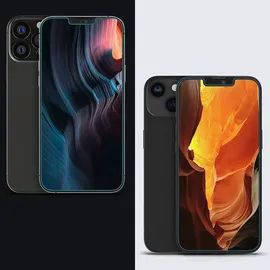 SPIGEN ALM Glass FC black / iPhone 14/13 Pro/13