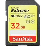 SanDisk SDHC Extreme 32 GB Class 10 90 MB/s UHS-I U3 V30 2er Pack