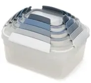 Joseph Joseph Aufbewahrungsdosen Set, 5-teilig 81105 , 1 Aufbewahrungsdosen Set, Farbe: Blau