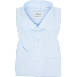 Eterna Businesshemd, Modern Fit, Kurzarm, Brusttasche, für Herren, HELLBLAU, 46