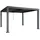 Mendler Pergola MCW-L46 Anthrazit 10 cm Alu-Gestell 3 x 4 m