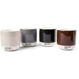 Copenhagen Design PANTONE Thermische Becher 220 ml Erdfarben 4 St.