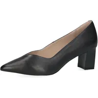 CAPRICE Damen Pumps Spitz aus Leder, Blau (Ocean Nappa),