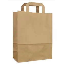 COVR Braune Kraftpapier-Taschen 22x10x28 (250 Stück)