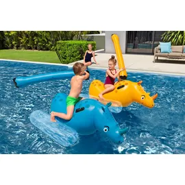 BESTWAY Poolspiel Nashorn für 2 Personen Poolspiel
