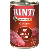 Rinti Singlefleisch Exclusive Ziege Pur Nassfutter