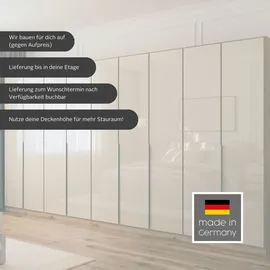 OTTO home Drehtürenschrank AGORDO 271 x 229 x 54 cm Grau