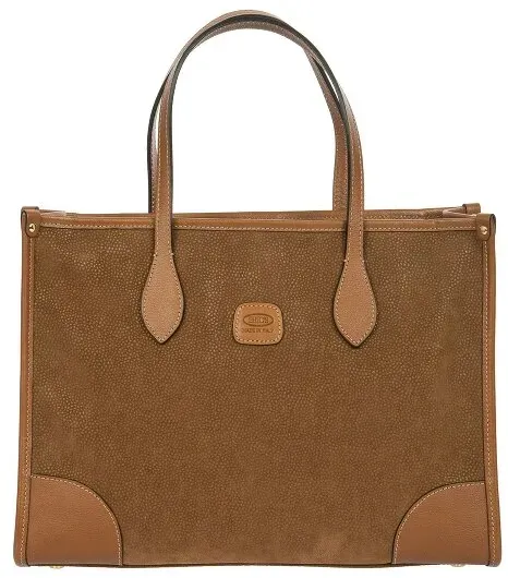 Bric's Life Shopper Tasche S 35 cm Laptopfach  braun
