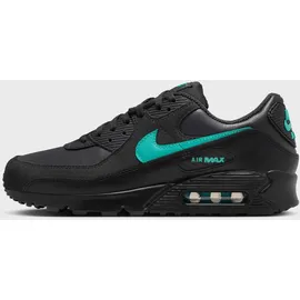 Nike Air Max 90 Herren Dark Smoke Grey/Black/White/Clear Jade II 42