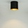 Licht-Erlebnisse Ø Ø12,7 cm, Schwarz Gold GU10 Decke, Modern Deckenleuchte