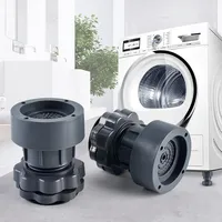 YUDO Anti-rutsch-pads für Waschmaschine und Kühlschrank – Vibrationsdämpfung, Gummisohlen, Stabiles Zubehör