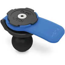 QUAD LOCK Kugeladapter für Motorrad 1 Zoll Schwarz/Blau