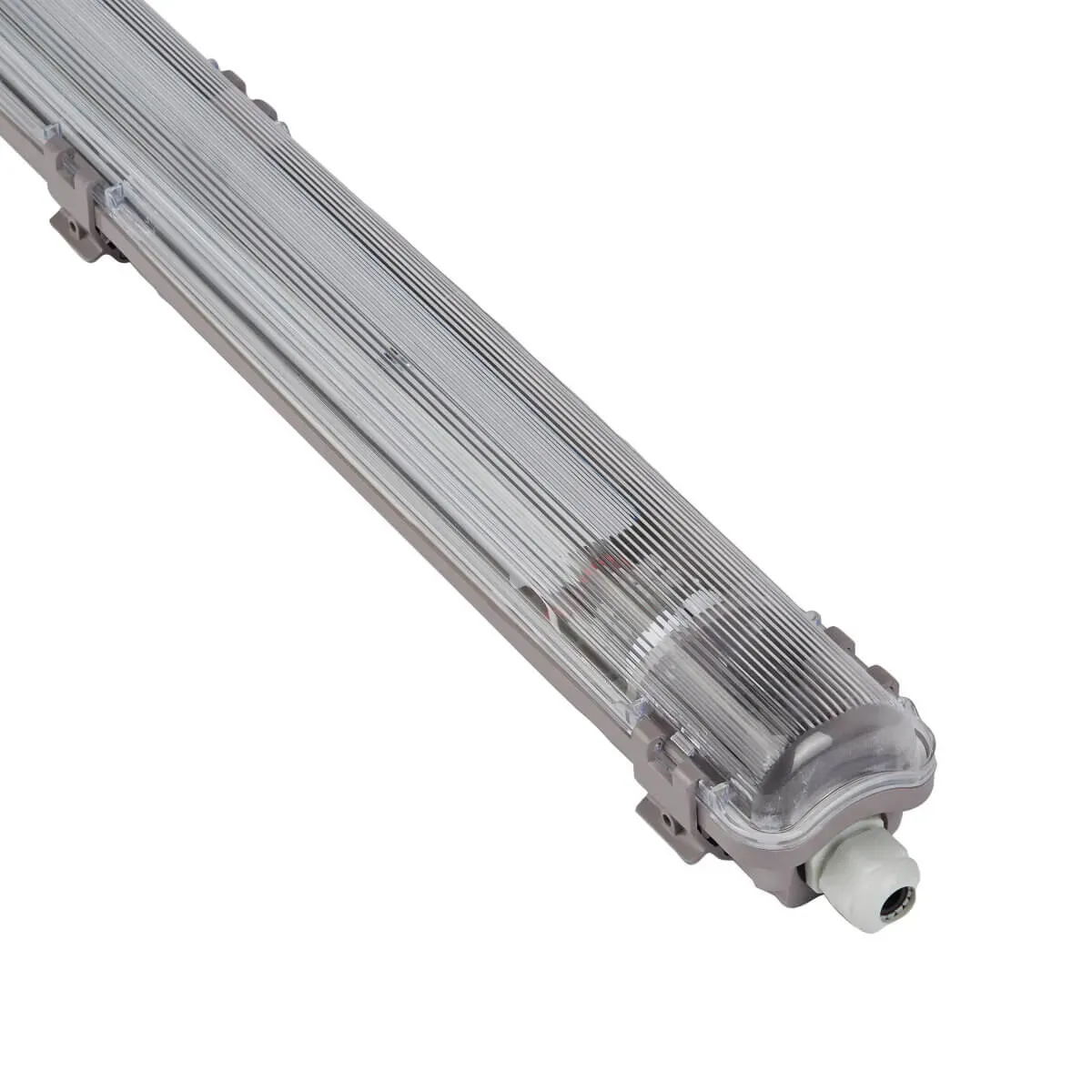 Feuchtraumfassung Feuchtraum-Wannenleuchte für eine LED Röhre Länge wählbar 120 cm