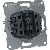 Panasonic Wechselschalter Plus 55 Doppelwechselschalter Einsatz 55x55 mm