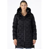 LPO Steppjacke »MARA II LONG«, auch in Großen Größen erhältlich Gr. 44 (L), black, , 55204810-44