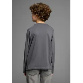 Kidsworld Langarmshirt in anthrazit | Gr.: 176/182