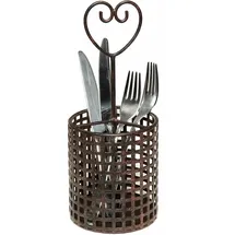 Home Affaire Besteckhalter Antik II 10 x 27 x 10 cm Metall Braun
