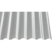 guttagliss PC Wabe Sinus Profilplatte 76/18 300 x 104,5 cm klar