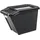 Plast Team ProBox Recycle Aufbewahrungsbox 58 l 1-tlg. schwarz