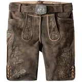 Stockerpoint Trachtenlederhose Bastian in kiesel gespeckt | Gr.: 46