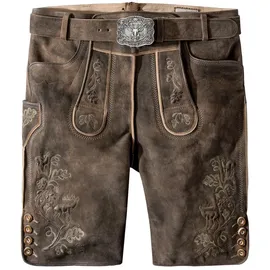 Stockerpoint Trachtenlederhose Bastian in kiesel gespeckt | Gr.: 46