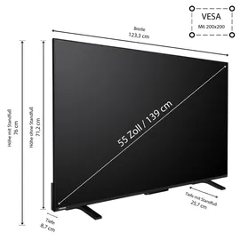 Toshiba 55QV2363DAW 55" QLED UHD VIDAA TV