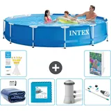 Frame Pool Rund - 366x76 Cm - 7-teilig  S145