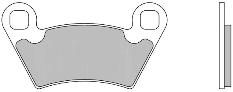 Brembo 07po07sd Sinterbremsbeläge - Black - One Size