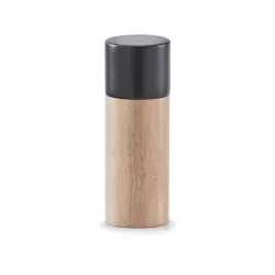 Zeller Salz und Pfeffermühle, Gummibaum 24805 , Farbe: schwarz