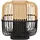 Forestier Bamboo Square Tischleuchte Schwarz 56