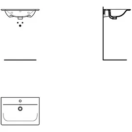 Ideal Standard Connect Air Möbelwaschtisch 64 x 46 cm (E028901)