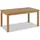 vidaXL Couchtisch Braun Teak 90 x 50 x 45 cm