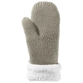 Jack Wolfskin Highloft Knit Fausthandschuhe - Dusty Grey - M