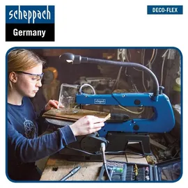 SCHEPPACH Dekupiersäge SET 64 tlg Werkzeugset 60 Sägeblätter DECO-FLEX |
