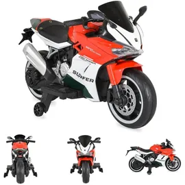 Moni Kinder Elektromotorrad Surfer rot (12 V)
