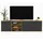 meble lindner Apollo TV-Lowboard 150 x 39 x 35 cm Graphit/Eiche Holzwerkstoff