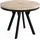 WFL GROUP Runder Esstisch 100 x 77 x 100 cm braun