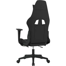 vidaXL Gaming-Stuhl mit Fußstütze Schwarz PC