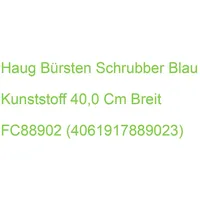 Haug® bürsten Schrubber blau Kunststoff 40,0 cm breit
