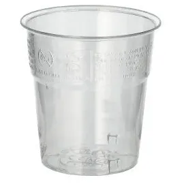 Papstar Plastikbecher 0,2 l Glasklar 50 St.